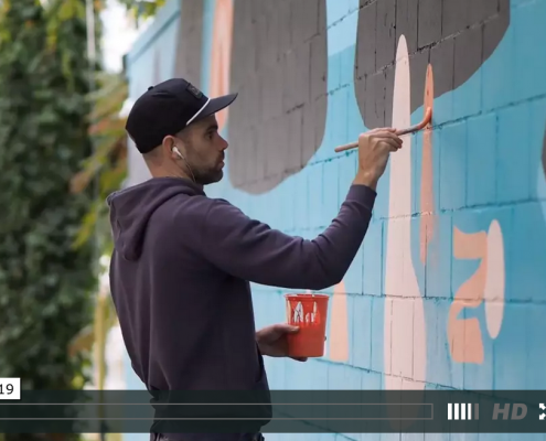 Luke Ramsey Mural Vancouver - Savoury Chef